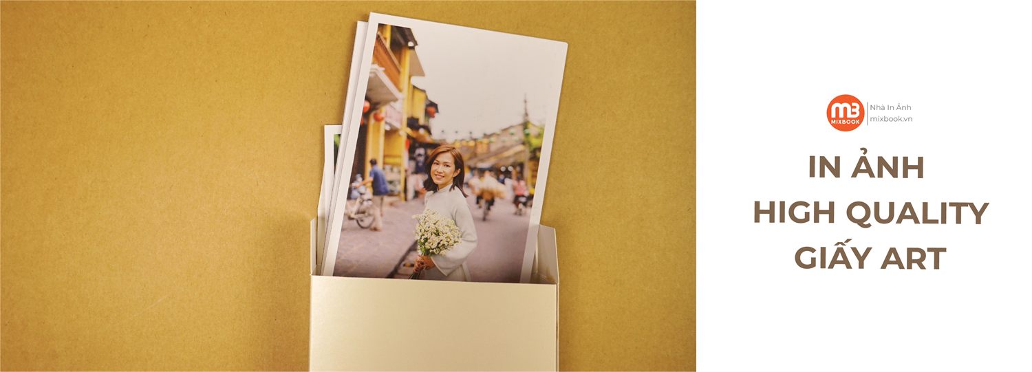 Cận cảnh bề mặt giấy Art nhám